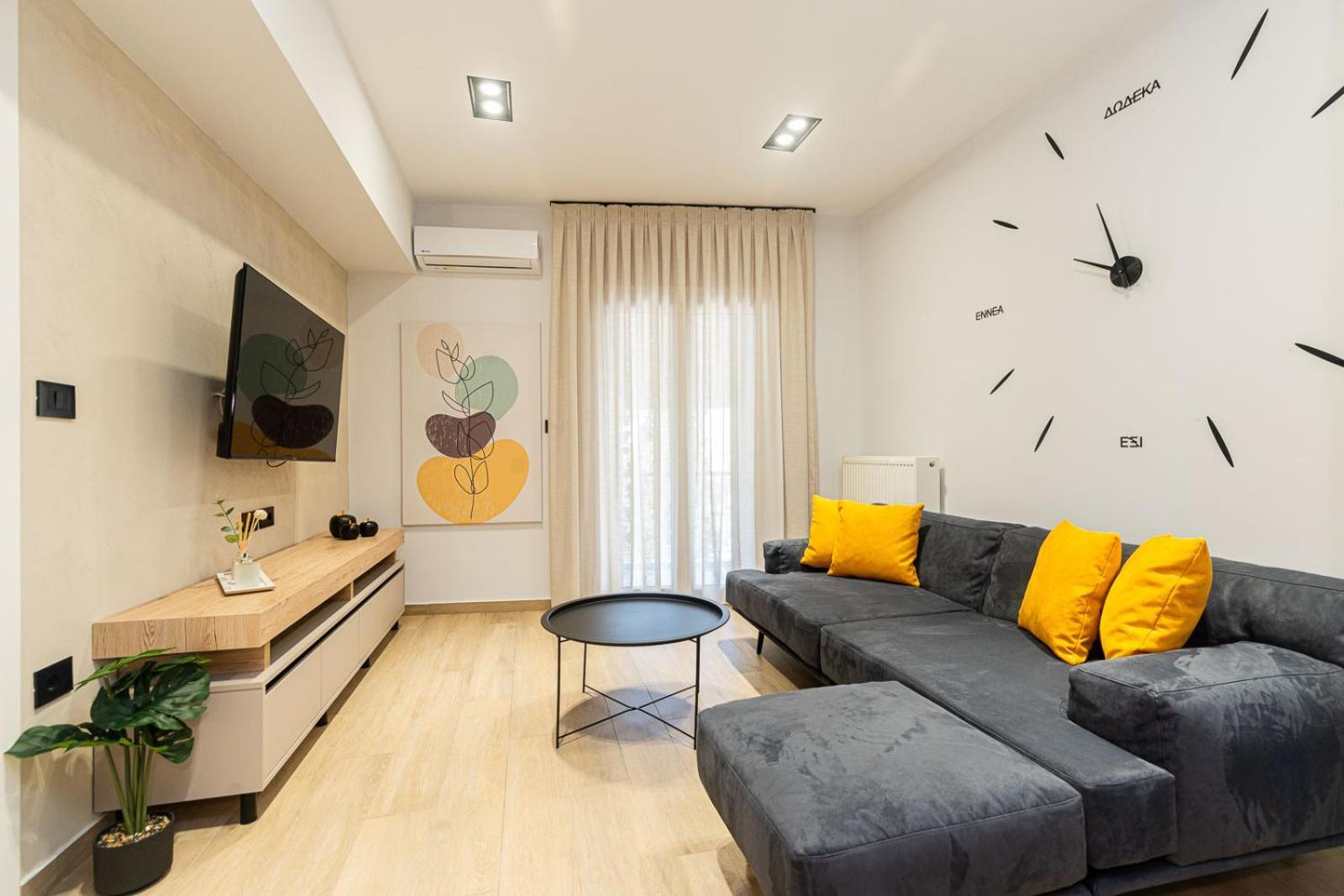 Modern 3 Bedroom Luxury Apartment Салоники Экстерьер фото