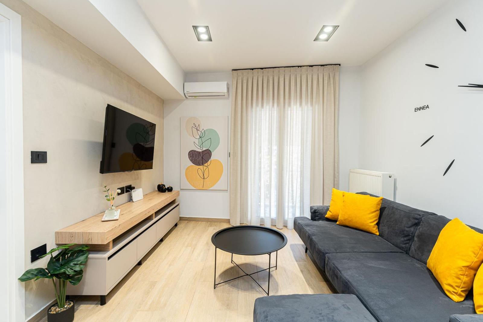 Modern 3 Bedroom Luxury Apartment Салоники Экстерьер фото
