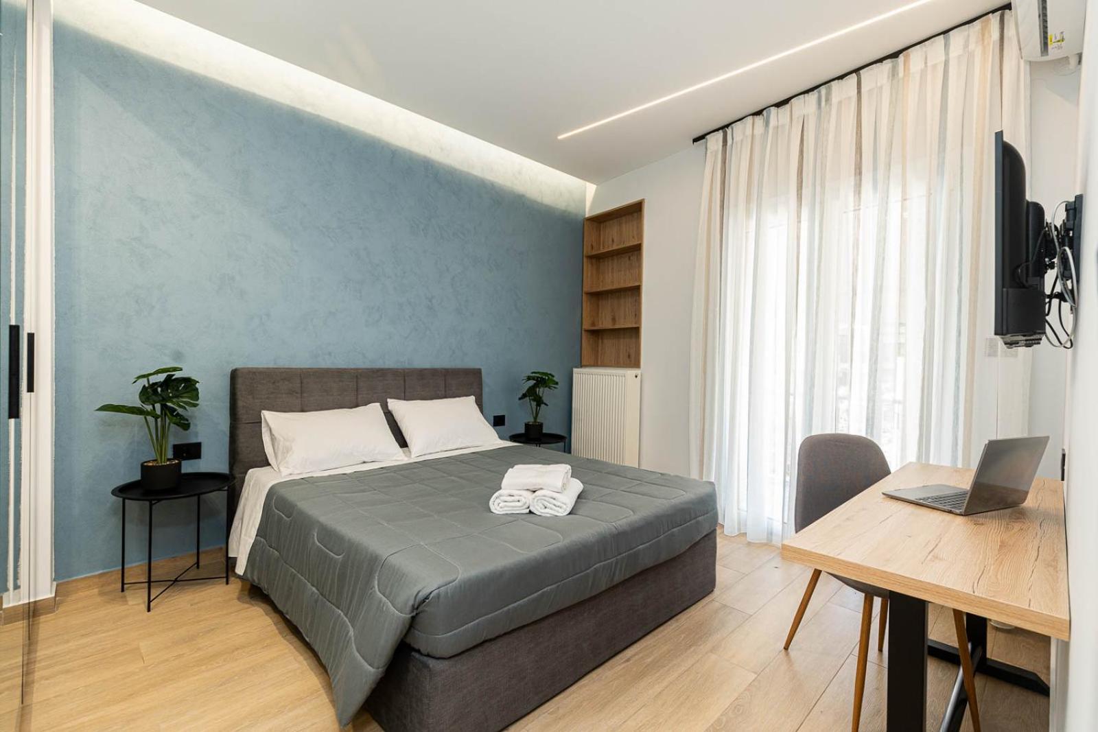 Modern 3 Bedroom Luxury Apartment Салоники Экстерьер фото