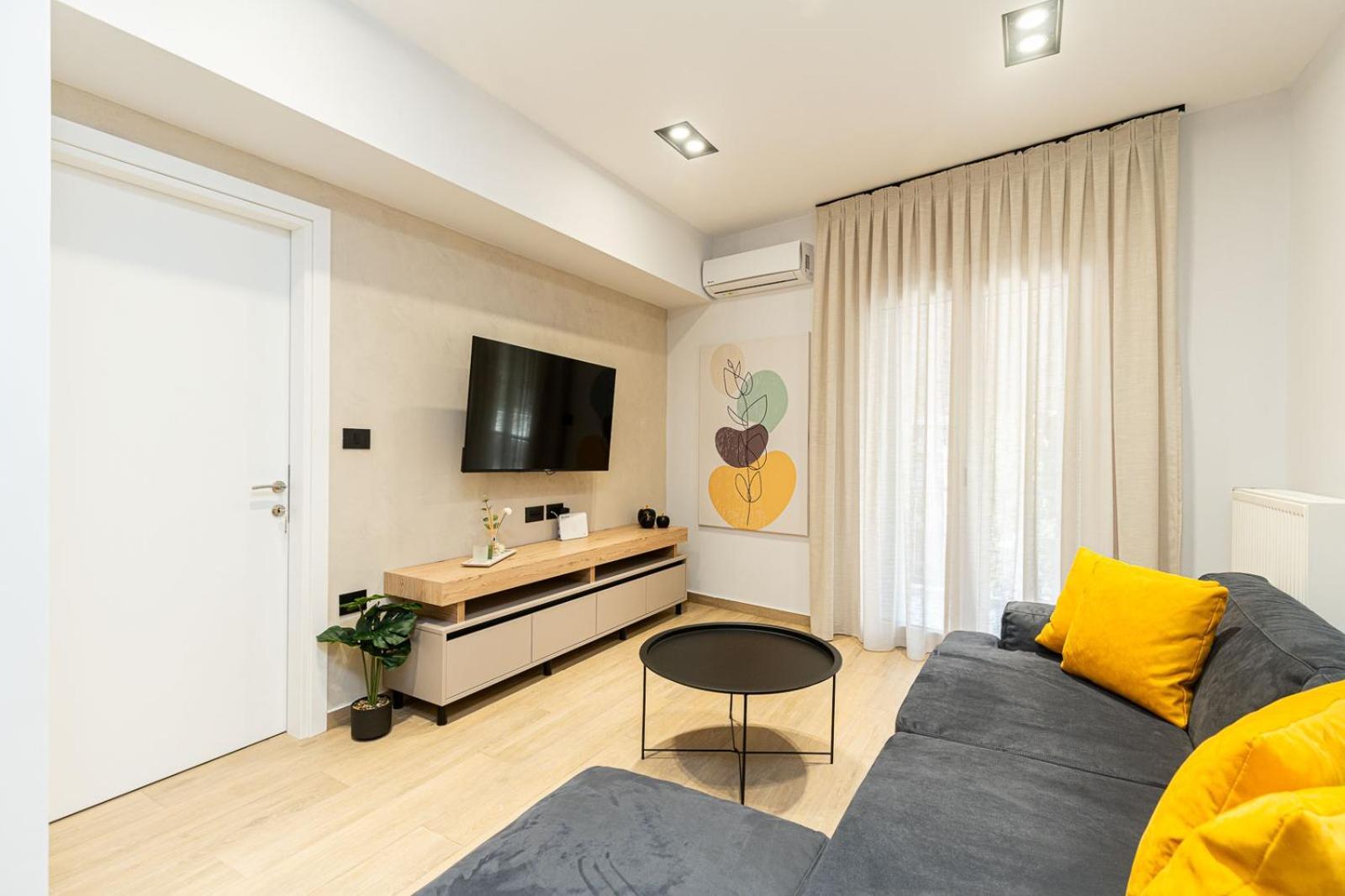 Modern 3 Bedroom Luxury Apartment Салоники Экстерьер фото